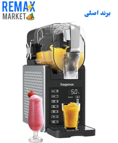 دستگاه بستنی ساز و اسلاشی ساز 2.2 لیتری با کمپرسور برای اسلاشی، بستنی، فراپه، اسموتی و کوکتلهای یخزده، 5 برنامه، نشانگر LED، آماده در 30 دقیقه